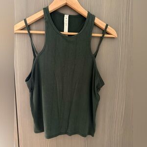 lululemon athletica Dark Green Tank Top